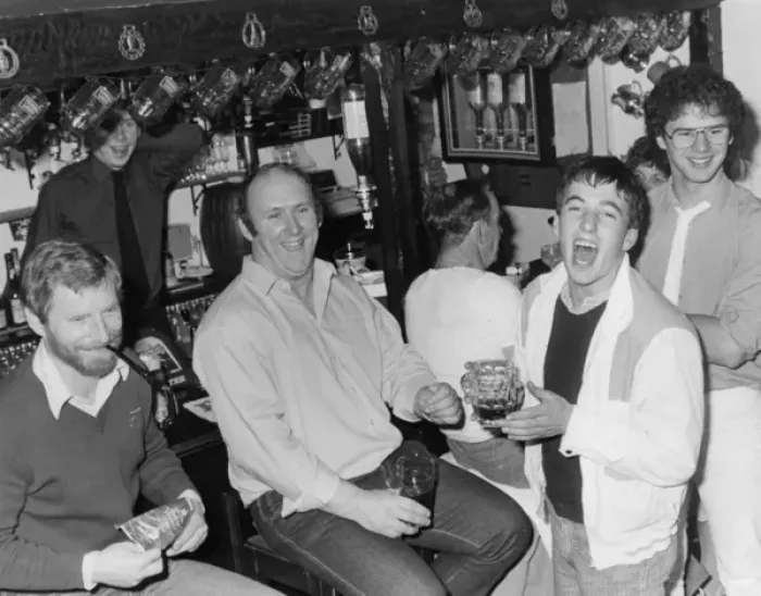 Framed Print : Scene in the local pub somewhere in Cornwall