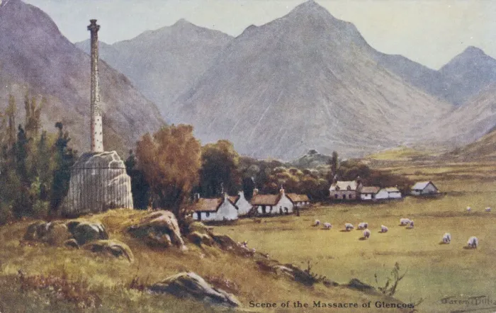 Framed Print : Scene of the Massacre, Glencoe, Scotland Framed Print : Scene of the Massacre, Glencoe, Scotland