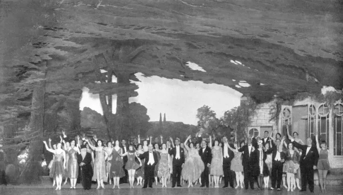 Framed Print : A scene from Mercenary Mary at the London Hippodrome (1925) Date: 1925 Framed Print : A scene from Mercenary Mary at the London Hippodrome (1925) Date: 1925