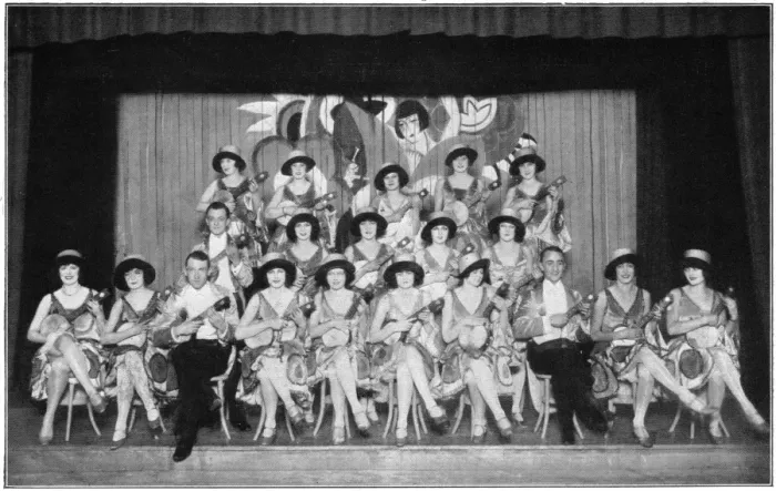 Framed Print : A scene from the Midnight Follies, London (1926) Framed Print : A scene from the Midnight Follies, London (1926)
