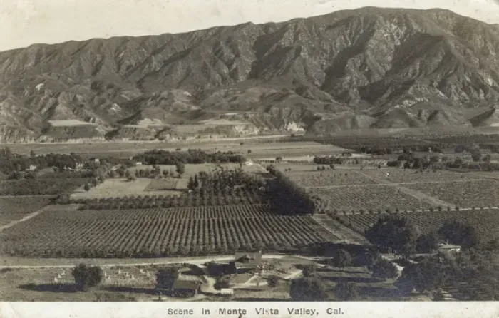Framed Print : Scene in Monte Vista Valley, California, USA Framed Print : Scene in Monte Vista Valley, California, USA