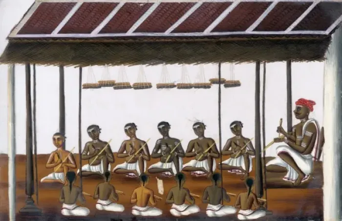 Framed Print : Scene in Native School Framed Print : Scene in Native School