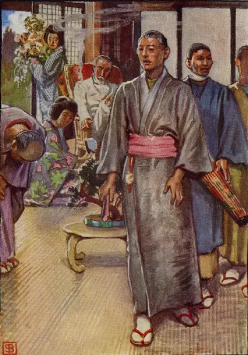 Framed Print : Scene from the opera, Madame Butterfly, by Giacomo Puccini Framed Print : Scene from the opera, Madame Butterfly, by Giacomo Puccini