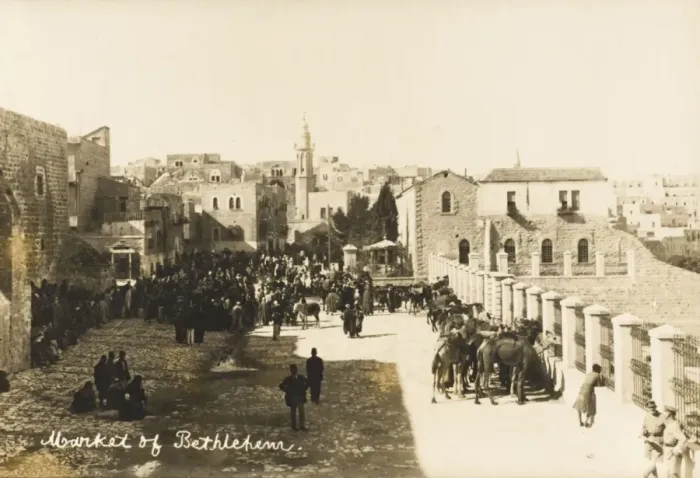 Framed Print : Scene of Ottoman era Bethlehem Framed Print : Scene of Ottoman era Bethlehem