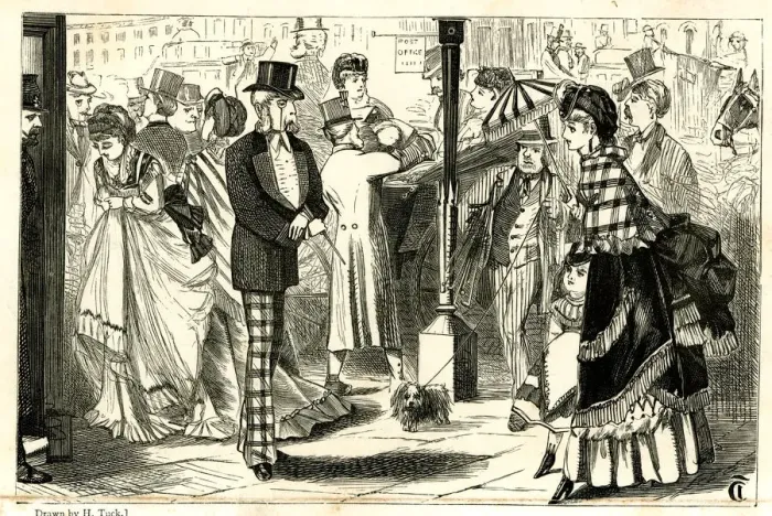Framed Print : Scene in Regent Street, London Framed Print : Scene in Regent Street, London