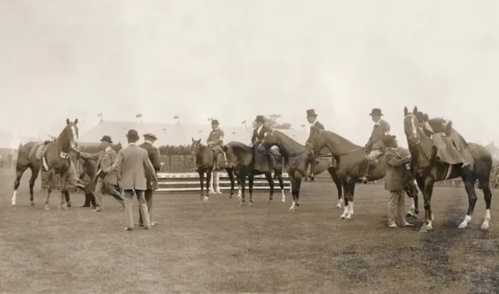 Framed Print : Scene at Richmond Horse Show Framed Print : Scene at Richmond Horse Show