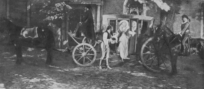 Framed Print : A scene from The Second Kiss or The Ring of the Empress (193