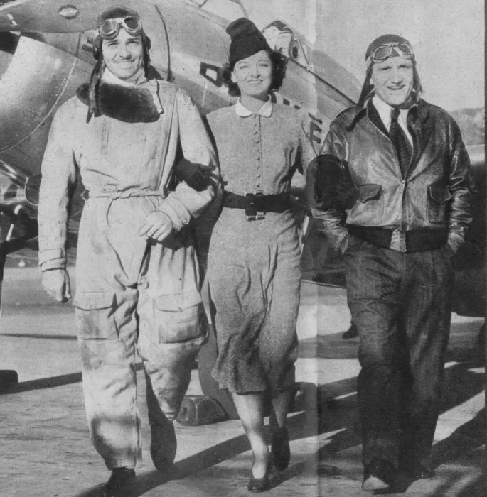 Framed Print : A scene from Test Pilot (1938) Framed Print : A scene from Test Pilot (1938)