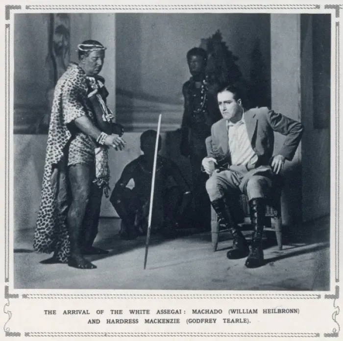 Framed Print : Scene from The White Assegai Framed Print : Scene from The White Assegai