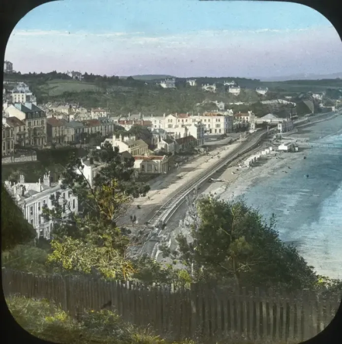 Framed Print : Scenery of Devon - Dawlish from the west cliff Framed Print : Scenery of Devon - Dawlish from the west cliff