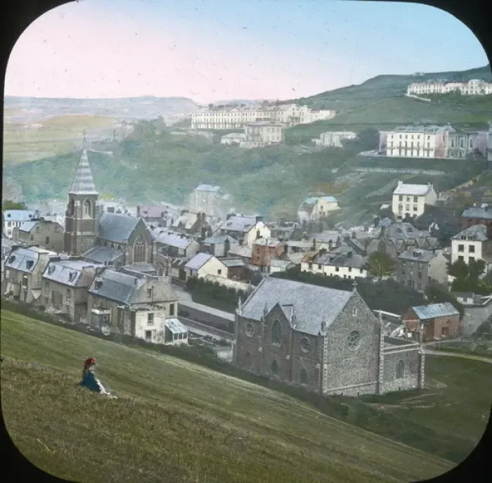 Framed Print : Scenery of Devon - Ilfracombe from Capstan Hall Framed Print : Scenery of Devon - Ilfracombe from Capstan Hall