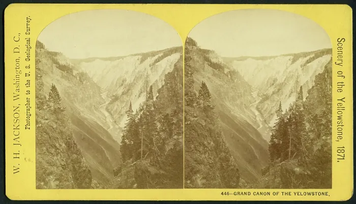 Framed Print : Scenery of Yellowstone, 1871 Framed Print : Scenery of Yellowstone, 1871