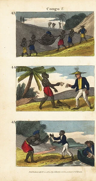 Scenes from the Congo, Africa, 1820