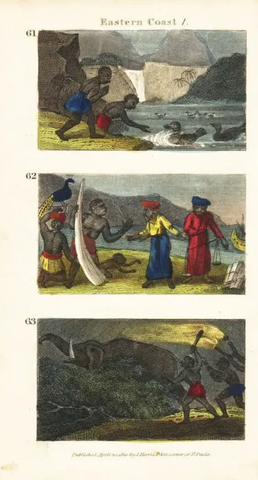 Framed Print : Scenes from the East Coast of Africa, 1820 Framed Print : Scenes from the East Coast of Africa, 1820
