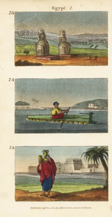 Framed Print : Scenes in Egypt, 1820 Framed Print : Scenes in Egypt, 1820