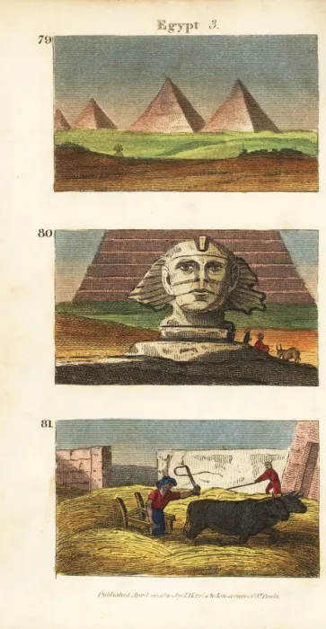 Framed Print : Scenes in Egypt, 1820 Framed Print : Scenes in Egypt, 1820