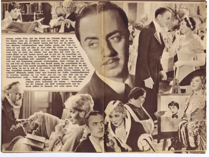 Framed Print : Scenes from Escapade (1935) from Film Kurier magazine