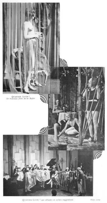 Framed Print : Scenes from the German film Quartier Latin (1929) Framed Print : Scenes from the German film Quartier Latin (1929)