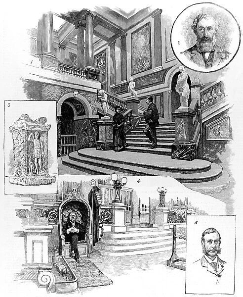 Scenes at the Goldsmiths Company, 1884