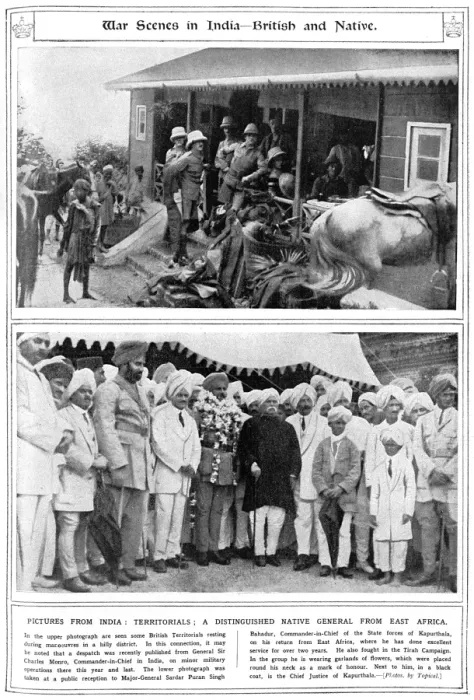 Framed Print : Scenes in India during the First World War Framed Print : Scenes in India during the First World War