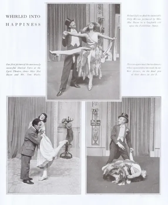 Framed Print : Three scenes from the musical farce Whirled into Happiness Framed Print : Three scenes from the musical farce Whirled into Happiness