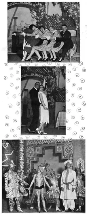 Framed Print : Scenes from the play Ma Femme at the Theatre de la Potinier