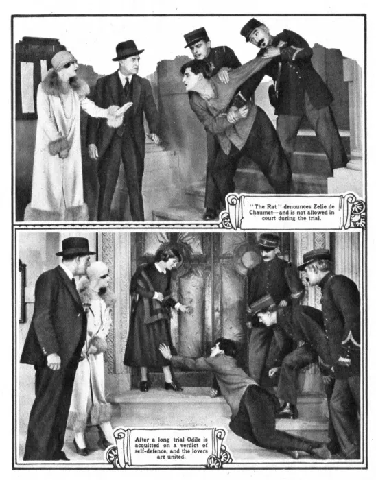 Framed Print : Scenes from The Rat (1925) Framed Print : Scenes from The Rat (1925)