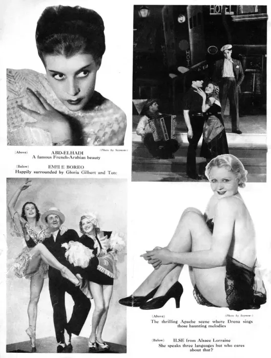 Framed Print : Scenes from the show Revue Folies Bergere at the French Casino, Chicago Framed Print : Scenes from the show Revue Folies Bergere at the French Casino, Chicago