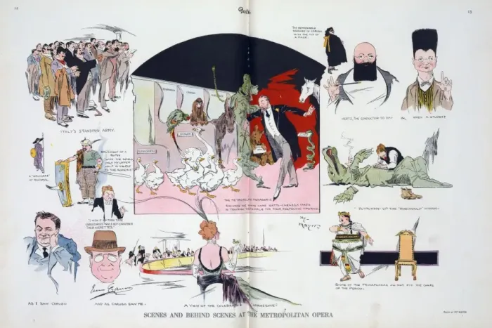 Framed Print : Scenes and behind scenes at the Metropolitan opera Framed Print : Scenes and behind scenes at the Metropolitan opera
