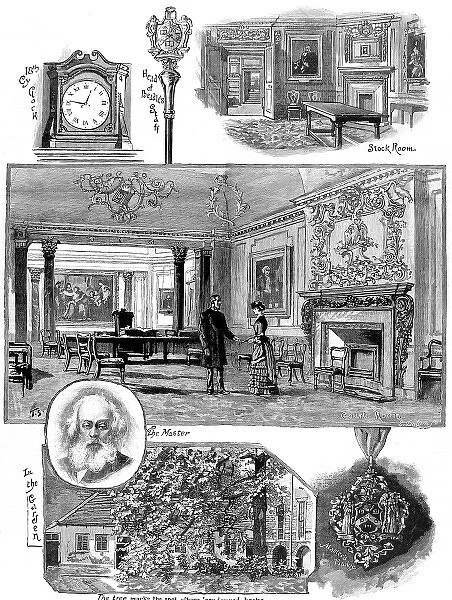 Scenes at the Stationers Company, London, 1884
