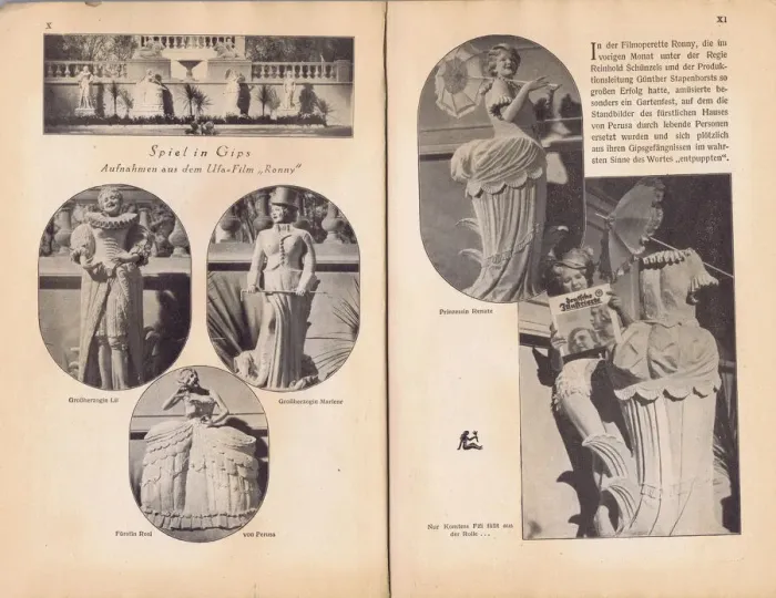 Framed Print : Scenes from the UFA musical comedy film Ronny, Germany 1931