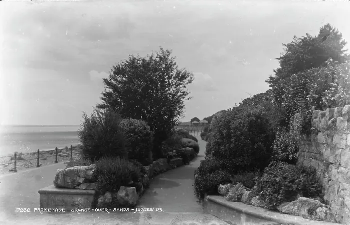 Framed Print : Scenic Promenade at Grange-over-Sands Framed Print : Scenic Promenade at Grange-over-Sands