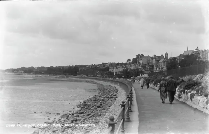 Framed Print : Scenic Promenade at Grange-over-Sands Framed Print : Scenic Promenade at Grange-over-Sands
