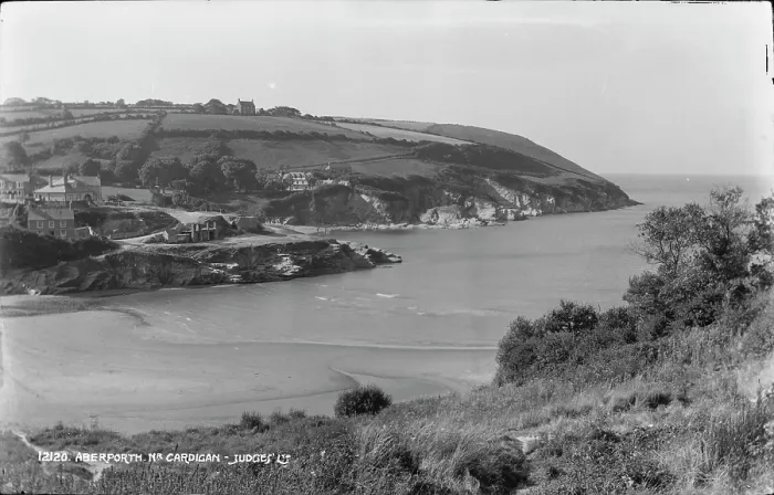 Framed Print : Scenic View of Aberporth Framed Print : Scenic View of Aberporth