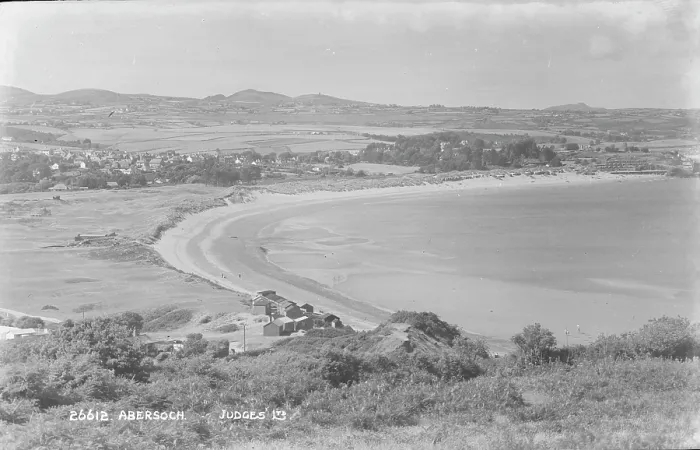 Framed Print : Scenic View of Abersoch Beach Framed Print : Scenic View of Abersoch Beach