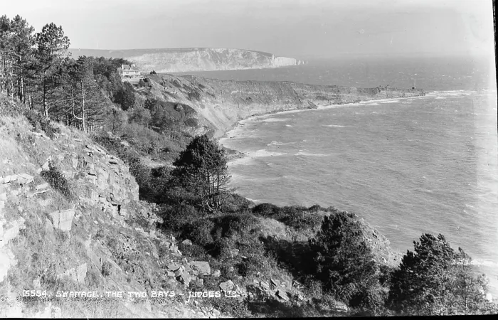 Framed Print : Scenic View of The Two Bays Framed Print : Scenic View of The Two Bays