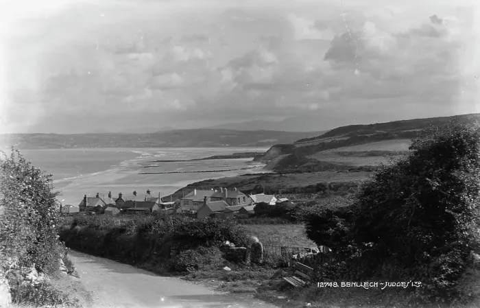 Framed Print : Scenic View of Benllech Framed Print : Scenic View of Benllech
