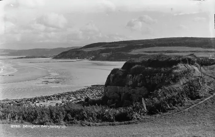 Framed Print : Scenic View of Benllech Bay Framed Print : Scenic View of Benllech Bay