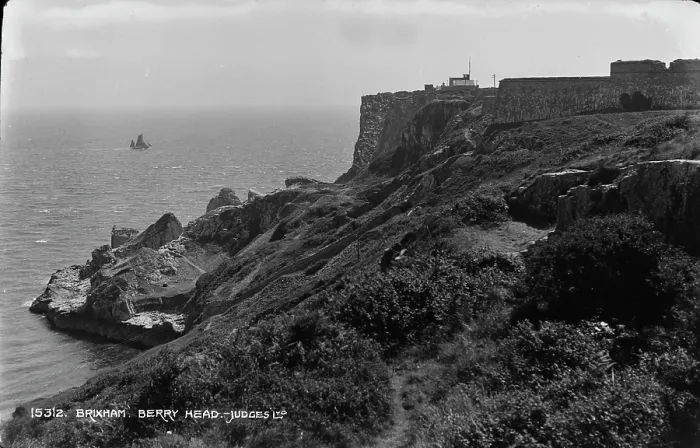 Framed Print : Scenic View of Berry Head Framed Print : Scenic View of Berry Head