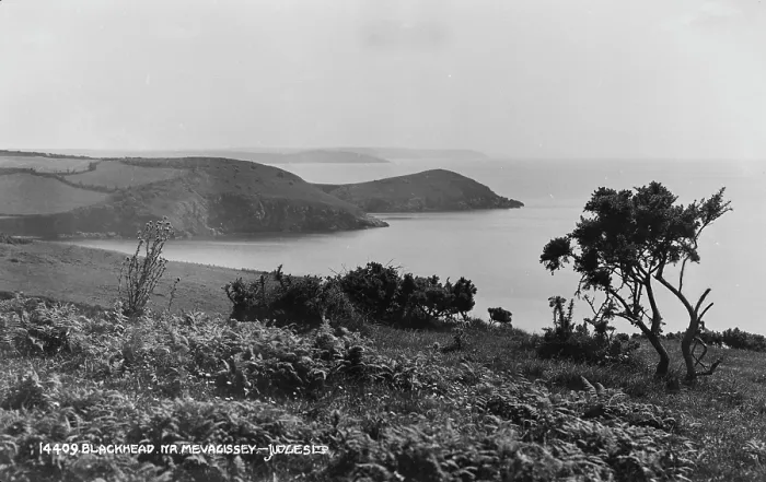 Framed Print : Scenic View of Blackhead near Mevagissey Framed Print : Scenic View of Blackhead near Mevagissey