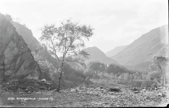 Framed Print : Scenic View of Borrowdale Framed Print : Scenic View of Borrowdale