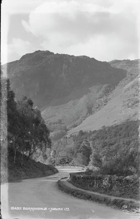 Framed Print : Scenic View of Borrowdale Framed Print : Scenic View of Borrowdale