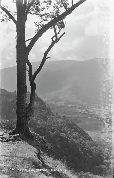 Framed Print : Scenic View Above Borrowdale