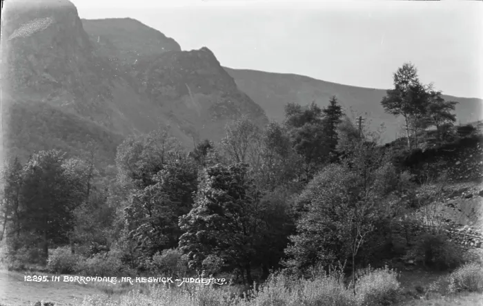 Framed Print : Scenic View of Borrowdale Framed Print : Scenic View of Borrowdale