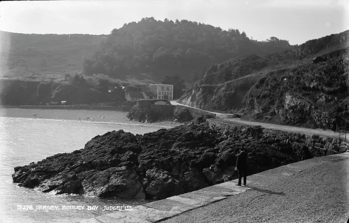 Framed Print : Scenic View of Bouley Bay Framed Print : Scenic View of Bouley Bay