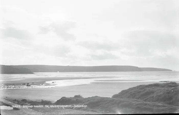 Framed Print : Scenic View of Broad Haven Framed Print : Scenic View of Broad Haven
