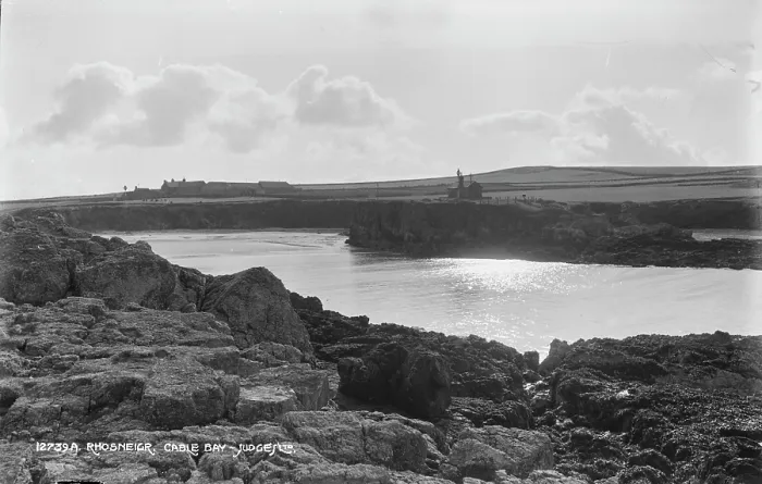 Framed Print : Scenic View of Cable Bay, Rhosneigr Framed Print : Scenic View of Cable Bay, Rhosneigr