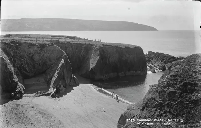 Framed Print : Scenic View of Cardigan Coast Framed Print : Scenic View of Cardigan Coast