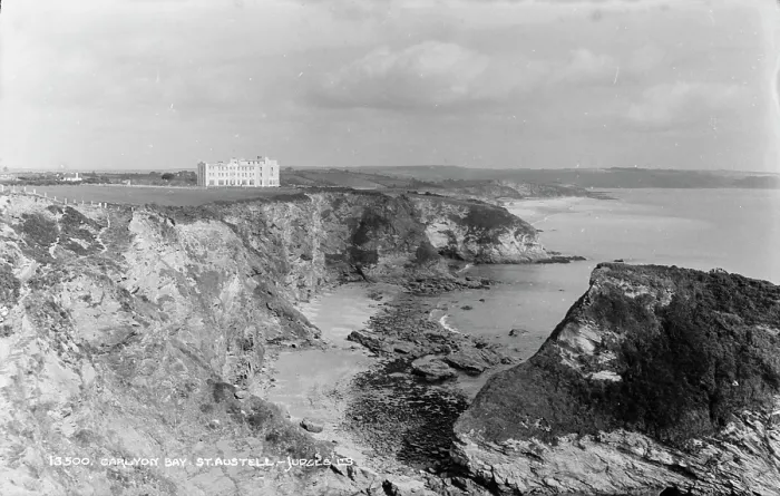 Framed Print : Scenic View of Carlyon Bay Framed Print : Scenic View of Carlyon Bay