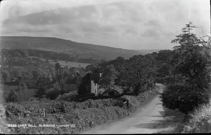 Framed Print : Scenic View of Carr Hill, Sleights Framed Print : Scenic View of Carr Hill, Sleights